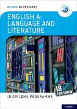 9781382007160-1382007167-Oxford IB Diploma Programme IB Prepared: English A Language and Literature