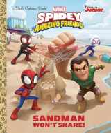 9780593483022-0593483022-Sandman Won't Share! (Marvel Spidey and His Amazing Friends) (Little Golden Book)
