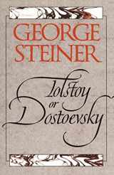 9780300069174-0300069170-Tolstoy or Dostoevsky: An Essay in the Old Criticism, Second Edition
