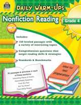 9781420650341-1420650343-Teacher Created Resources Daily Warm-Ups: Nonfiction Reading Book, Grade 4