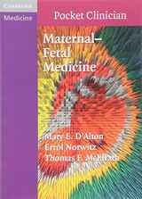 9780521709347-0521709342-Maternal-Fetal Medicine (Cambridge Pocket Clinicians)