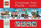 9781797221335-1797221337-Lego Christmas Train Puzzle | Four Connecting 100-Piece Puzzles