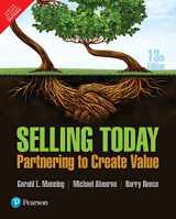 9789332574137-9332574138-Selling Today: Partnering To Create Value, 13Th Edn