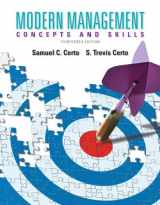 9780133853308-0133853306-Modern Management: Concepts and Skills Plus 2014 MyManagementLab with Pearson eText -- Access Card Package (13th Edition)
