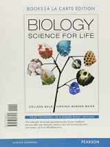 9780133938159-0133938158-Biology: Science for Life, Books a la Carte Plus Mastering Biology with eText -- Access Card Package