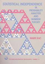 9780883850251-0883850257-Statistical Independence in Probability, Analysis, and Number Theory (Carus Mathematical Monographs, 12)
