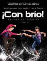 9781118351796-1118351797-Con brio, Annotated Instructor's Edition: Beginning Spanish