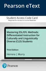 9780133827675-0133827674-Mastering ESL/EFL Methods: Differentiated Instruction for Culturally and Linguistically Diverse (CLD) Students -- Enhanced Pearson eText