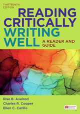 9781319332297-1319332293-Reading Critically, Writing Well: A Reader and Guide