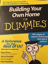 9780764557095-0764557092-Building your Own Home for Dummies