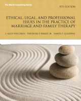 9780137051922-0137051921-Ethical, Legal, and Professional Issues in the Practice of Marriage and Family Therapy (Merrill Counseling)