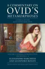 9780521895798-0521895790-A Commentary on Ovid's Metamorphoses: Volume 1, General Introduction and Books 1-6 (Commentary on Ovid's Metamorphoses, 1)
