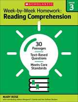 9780545668873-0545668875-Week-by-Week Homework: Reading Comprehension Grade 3: 30 Passages • Text-based Questions • Meets Core Standards