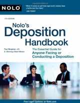 9781413311990-1413311997-Nolo's Deposition Handbook: The Essential Guide for Anyone Facing or Conducting a Deposition