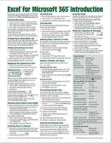 9781944684785-1944684786-Excel for Microsoft 365 (Office 365) Introduction Quick Reference Guide - Windows Version (Cheat Sheet of Instructions, Tips & Shortcuts - Laminated Card)
