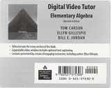 9780321375308-0321375300-Digital Video Tutor with Optional Captioning for Elementary Algebra