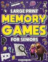 9781648450952-1648450954-Memory Games for Seniors (Large Print): A Fun Activity Book with Brain Games, Word Searches, Trivia Challenges, Crossword Puzzles for Seniors and More! (Cognitive Senior Activities)