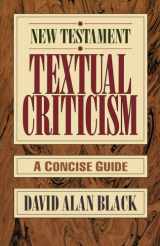 9780801010743-0801010748-New Testament Textual Criticism: A Concise Guide