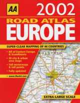 9780749532079-0749532076-AA Road Atlas Europe 2002 (AA Atlases)