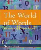 9780618261789-0618261788-The World of Words: Vocabulary for College Students