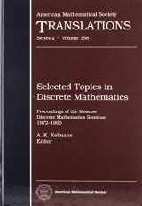 9780821875094-0821875094-Selected Topics in Discrete Mathematics: Proceedings of the Moscow Discrete Mathematics Seminar, 1972-1990 (AMERICAN MATHEMATICAL SOCIETY TRANSLATIONS SERIES 2)