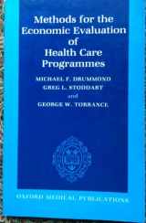 9780192616012-0192616013-Methods for the Economic Evaluation of Health Care Programs (Oxford Medical Publications)