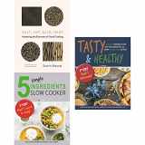 9789123662845-9123662840-Salt fat acid heat [hardcover], 5 simple ingredients slow cooker and tasty & healthy 3 books collection set