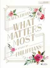 9781415866924-1415866929-What Matters Most - Bible Study Book: A Study of Philippians