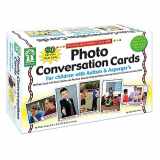 9781602681309-1602681309-Photo Conversation Cards—Social Emotional Flash Cards For Children With Autism and Aspergers, Behavioral and Communication Skills Practice, Educational Games for Kindergarten+ (90 pc)