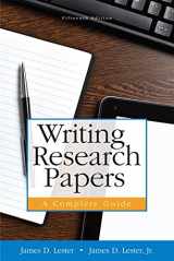 9780133949537-0133949532-Writing Research Papers: A Complete Guide (spiral) Plus MyLab Writing with Pearson eText -- Access Card Package (15th Edition)
