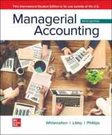 9781265117894-1265117896-ISE Managerial Accounting