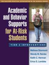 9781462503049-1462503047-Academic and Behavior Supports for At-Risk Students: Tier 2 Interventions (The Guilford Practical Intervention in the Schools Series)