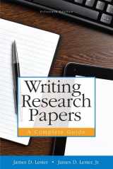 9780321993212-0321993217-Writing Research Papers: A Complete Guide (paperback) Plus MyWritingLab with Pearson eText -- Access Card Package (15th Edition)