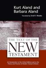 9780802840981-0802840981-The Text of the New Testament: An Introduction to the Critical Editions and to the Theory and Practice of Modern Textual Criticism
