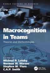 9780754673255-0754673251-Macrocognition in Teams: Theories and Methodologies