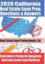 9781707288649-170728864X-2020 California Real Estate Exam Prep Questions & Answers: Study Guide to Passing the Salesperson Real Estate License Exam Effortlessly