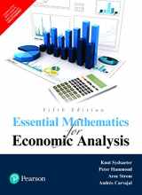 9789352866496-9352866495-Essential Mathematics For Economic Analysic [Paperback] Knut Sydsaeter Et All