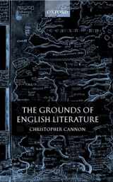 9780199270828-0199270821-The Grounds of English Literature