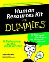 9780764551314-0764551310-Human Resources Kit For Dummies
