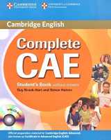 9780521698429-0521698421-Complete CAE Student's Book without answers with CD-ROM