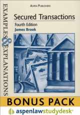 9780735598331-0735598339-Examples & Explanations: Secured Transactions, 4th Ed. (Print + eBook Bonus Pack)