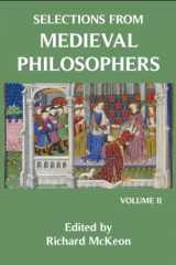 9781508816584-1508816581-Selections from Medieval Philosophers (Vol. 2)