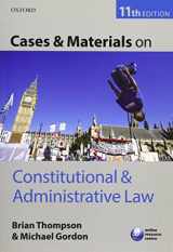 9780199678211-0199678219-Cases & Materials on Constitutional & Administrative Law
