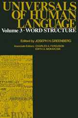9780804709682-0804709688-Universals of Human Language, Volume 3: Word Structure