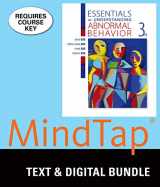 9781337150132-1337150134-Bundle: Essentials of Understanding Abnormal Behavior, Loose-leaf Version, 3rd + LMS Integrated for MindTap Psychology, 1 term (6 months) Printed Access Card