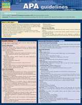 9781423225331-1423225333-Apa Guidelines (Quick Study Academic)