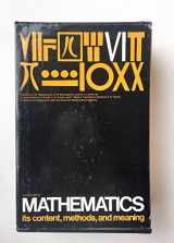 9780262510141-0262510146-Mathematics: Its Contents, Methods and Meanings