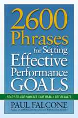 9780814417751-0814417752-2600 Phrases for Setting Effective Performance Goals: Ready-to-Use Phrases That Really Get Results