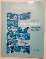 9780137333127-0137333129-Psychology, Exploring behavior- Student Handbook experiments and Quizzes