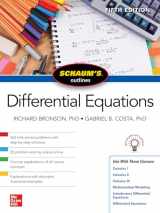 9781264258826-1264258828-Schaum's Outline of Differential Equations, Fifth Edition (Schaum's Outlines)